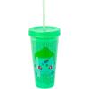 Silver Buffalo Rainbow Brite 4 pack Color Change Plastic Tumbler Set Featuring Rainbow Brite, Patty O’Green, La La Orange, and Shy Violet, 24 Ounces(Pokemon Pika and Starters)