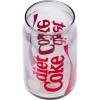 Silver Buffalo Rainbow Brite Balloon Glass Tumbler with Bamboo Lid and Glass Straw, 16 Ounces(Diet Coke)