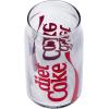 Silver Buffalo Rainbow Brite Balloon Glass Tumbler with Bamboo Lid and Glass Straw, 16 Ounces(Diet Coke Glitter)