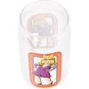 Silver Buffalo Rainbow Brite Balloon Glass Tumbler with Bamboo Lid and Glass Straw, 16 Ounces(Muppets Miss Piggy)