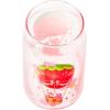 Silver Buffalo Rainbow Brite Balloon Glass Tumbler with Bamboo Lid and Glass Straw, 16 Ounces(Strawberry Shortcake and Cheer Bear)