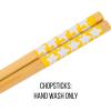 Silver Buffalo Rainbow Brite Ceramic Ramen Noodle Rice Bowl with Chopsticks, Microwave Safe, 20 Ounces(Rainbow Brite)