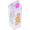 Silver Buffalo Rainbow Brite Featuring Twink, Puppy Brite, and Starlite Plastic Milk Carton Pitcher Bottle, 16.2 Ounces(Care Bears Icons)