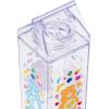 Silver Buffalo Rainbow Brite Featuring Twink, Puppy Brite, and Starlite Plastic Milk Carton Pitcher Bottle, 16.2 Ounces(Care Bears Icons)