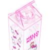 Silver Buffalo Rainbow Brite Featuring Twink, Puppy Brite, and Starlite Plastic Milk Carton Pitcher Bottle, 16.2 Ounces(Hello Kitty and Tiny Chum)