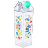 Silver Buffalo Rainbow Brite Featuring Twink, Puppy Brite, and Starlite Plastic Milk Carton Pitcher Bottle, 16.2 Ounces(Lilo and Stitch Tropical)