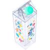Silver Buffalo Rainbow Brite Featuring Twink, Puppy Brite, and Starlite Plastic Milk Carton Pitcher Bottle, 16.2 Ounces(Lilo and Stitch Tropical)