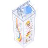 Silver Buffalo Rainbow Brite Featuring Twink, Puppy Brite, and Starlite Plastic Milk Carton Pitcher Bottle, 16.2 Ounces(Rainbow Brite)