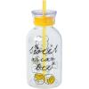 Silver Buffalo Rainbow Brite Featuring Twink, Puppy Brite, and Starlite Plastic Milk Carton Pitcher Bottle, 16.2 Ounces(Winnie the Pooh Sweet As Can Bee)