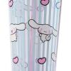 Silver Buffalo Rainbow Brite Plastic Cold Cup with Lid and Straw Topper, 24 Ounces(Cinnamoroll)