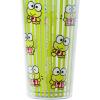 Silver Buffalo Rainbow Brite Plastic Cold Cup with Lid and Straw Topper, 24 Ounces(Keroppi)