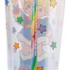 Silver Buffalo Rainbow Brite Plastic Cold Cup with Lid and Straw Topper, 24 Ounces(Rainbow Brite Waving)