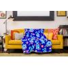 Silver Buffalo Rainbow Brite Plush Raschel Throw Blanket Featuring Rainbow Land, 45″ x 60″(Blue’s Clues)