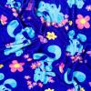Silver Buffalo Rainbow Brite Plush Raschel Throw Blanket Featuring Rainbow Land, 45″ x 60″(Blue’s Clues)