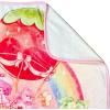 Silver Buffalo Rainbow Brite Plush Raschel Throw Blanket Featuring Rainbow Land, 45″ x 60″(Care Bears X Strawberry Shortcake)