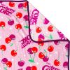 Silver Buffalo Rainbow Brite Plush Raschel Throw Blanket Featuring Rainbow Land, 45″ x 60″(Coca-cola: Cherry Coke)