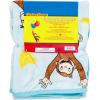 Silver Buffalo Rainbow Brite Plush Raschel Throw Blanket Featuring Rainbow Land, 45″ x 60″(Curious George Bananas)