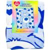 Silver Buffalo Rainbow Brite Plush Raschel Throw Blanket Featuring Rainbow Land, 45″ x 60″(Grumpy Care Bear)