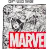 Silver Buffalo Rainbow Brite Plush Raschel Throw Blanket Featuring Rainbow Land, 45″ x 60″(Marvel Avengers Comics)