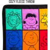 Silver Buffalo Rainbow Brite Plush Raschel Throw Blanket Featuring Rainbow Land, 45″ x 60″(Peanuts Character Grid)