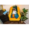 Silver Buffalo Rainbow Brite Plush Raschel Throw Blanket Featuring Rainbow Land, 45″ x 60″(Peanuts Snoopy I Need My Space)