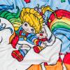 Silver Buffalo Rainbow Brite Plush Raschel Throw Blanket Featuring Rainbow Land, 45″ x 60″(Rainbow Brite  Starlite  and Twink)