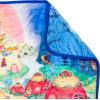 Silver Buffalo Rainbow Brite Plush Raschel Throw Blanket Featuring Rainbow Land, 45″ x 60″(Rainbow Brite Rainbowland)