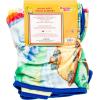 Silver Buffalo Rainbow Brite Plush Raschel Throw Blanket Featuring Rainbow Land, 45″ x 60″(Rainbow Brite Rainbowland)