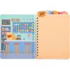 Silver Buffalo Rainbow Brite RB Starlite Twink Star 8″ x 5″ Spiral Tabbed Notebook(Gilmore Girls)