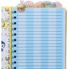 Silver Buffalo Rainbow Brite RB Starlite Twink Star 8″ x 5″ Spiral Tabbed Notebook(Pokemon Tossed Cafe)