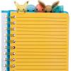 Silver Buffalo Rainbow Brite RB Starlite Twink Star 8″ x 5″ Spiral Tabbed Notebook(Pokémon)
