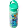 Silver Buffalo Rainbow Brite Stainless Steel Water Bottle with Swivel Handle, 20 Ounces(Lilo and Stitch)