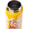 Silver Buffalo Rainbow Brite Stainless Steel Water Bottle with Swivel Handle, 20 Ounces(Winnie the Pooh)