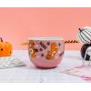 Silver Buffalo Rainbow Brite and Twink Ceramic Ramen Bowl with Chopsticks and Spoon, 20 Ounces(Care Bears Trick or Sweet Bear)