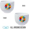 Silver Buffalo Rainbow Brite and Twink Ceramic Ramen Bowl with Chopsticks and Spoon, 20 Ounces(Crayola)
