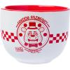 Silver Buffalo Rainbow Brite and Twink Ceramic Ramen Bowl with Chopsticks and Spoon, 20 Ounces(Five Night at Freddy’s Fazbear Pizza)