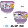 Silver Buffalo Rainbow Brite and Twink Ceramic Ramen Bowl with Chopsticks and Spoon, 20 Ounces(Garfield Eating Takeout)