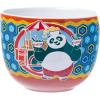 Silver Buffalo Rainbow Brite and Twink Ceramic Ramen Bowl with Chopsticks and Spoon, 20 Ounces(Kung Fu Panda Po Holding Noodles)