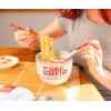 Silver Buffalo Rainbow Brite and Twink Ceramic Ramen Bowl with Chopsticks and Spoon, 20 Ounces(Nissin Cup Noodles Spoon)