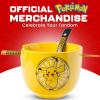 Silver Buffalo Rainbow Brite and Twink Ceramic Ramen Bowl with Chopsticks and Spoon, 20 Ounces(Pokemon Pikachu Spoon Set)