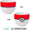 Silver Buffalo Rainbow Brite and Twink Ceramic Ramen Bowl with Chopsticks and Spoon, 20 Ounces(Pokemon Pokeball)