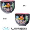Silver Buffalo Rainbow Brite and Twink Ceramic Ramen Bowl with Chopsticks and Spoon, 20 Ounces(Powerpuff Girls Group)
