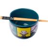Silver Buffalo Rainbow Brite and Twink Ceramic Ramen Bowl with Chopsticks and Spoon, 20 Ounces(Spy X Family Anime)