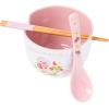 Silver Buffalo Rainbow Brite and Twink Ceramic Ramen Bowl with Chopsticks and Spoon, 20 Ounces(Strawberry Shortcake A Little Love Spoon)