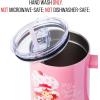Silver Buffalo Rainbow Brite and Twink Sparkle Stainless Steel Tumbler with Handle and Straw, Fits in Standard Cup Holder, 40 Ounces(Strawberry Shortcake You Are Berry Special Pink)