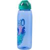 Silver Buffalo Rainbow Brite and Twink Sparkle Water Bottle with Screw-On Lid, 28 Ounces(Cute Stitch Ohana)