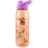 Silver Buffalo Rainbow Brite and Twink Sparkle Water Bottle with Screw-On Lid, 28 Ounces(Disney Princess Icons)