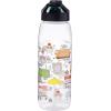 Silver Buffalo Rainbow Brite and Twink Sparkle Water Bottle with Screw-On Lid, 28 Ounces(Friends Iconic Doodles)