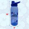 Silver Buffalo Rainbow Brite and Twink Sparkle Water Bottle with Screw-On Lid, 28 Ounces(Lilo and Stitch Nope Not Today)