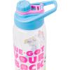 Silver Buffalo Rainbow Brite and Twink Sparkle Water Bottle with Screw-On Lid, 28 Ounces(Powerpuff Girls)